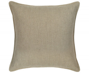 Large Desert Sand Linen Cushion 55cm