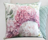 Antoinette Pink Hydrangeas Cushion