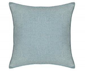 Large Sky Blue Linen Cushion 55cm