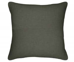 Olive Green Linden Ribbed Cushion 50cm