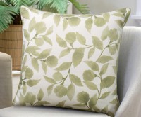 Riviera Green Leaf Cushion