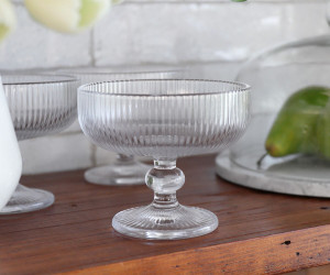 Set 4 Clara Coupe Dessert Glasses