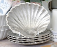 Palmas Silver Scallop Dish