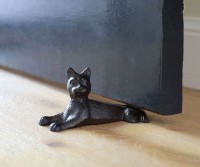 Cassie the Cat Door Wedge
