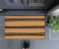 Ticking Stripe Doormat - 45x75cm