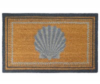 Plymouth Scallop Regular Doormat - PVC Backed