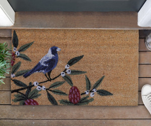 Bush Blossom Magpie Doormat 45x75cm