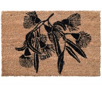 Yarra Flowering Eucalypt PVC Backed Coir Doormat