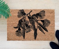 Yarra Flowering Eucalypt PVC Backed Coir Doormat