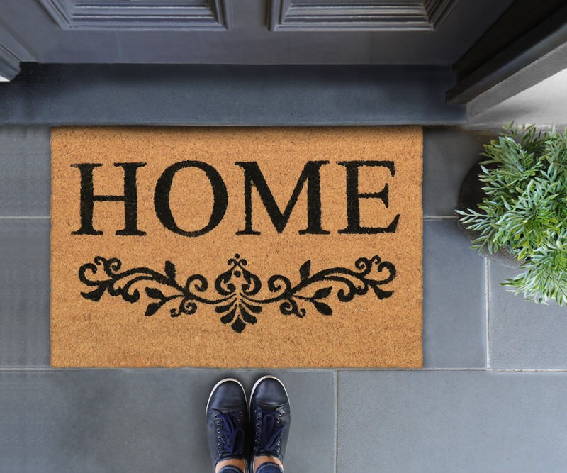 Crompton Scroll Home Doormat - 60x40cm