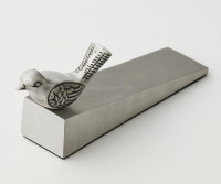 Silver Bird Door Wedge - Silver Door Stop