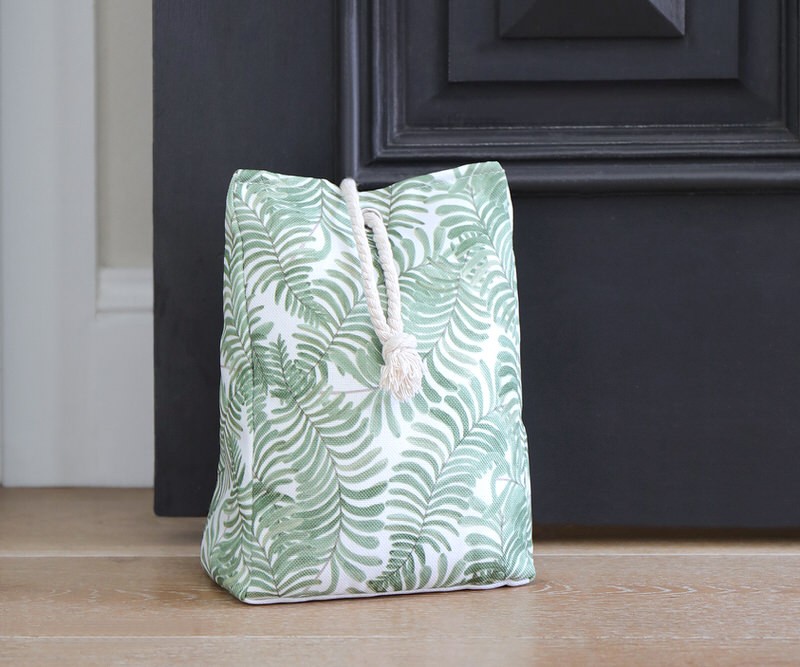 Fraser Green Ferns Door Stop