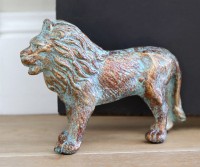 Bronze Lion Door Stop