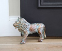 Bronze Lion Door Stop