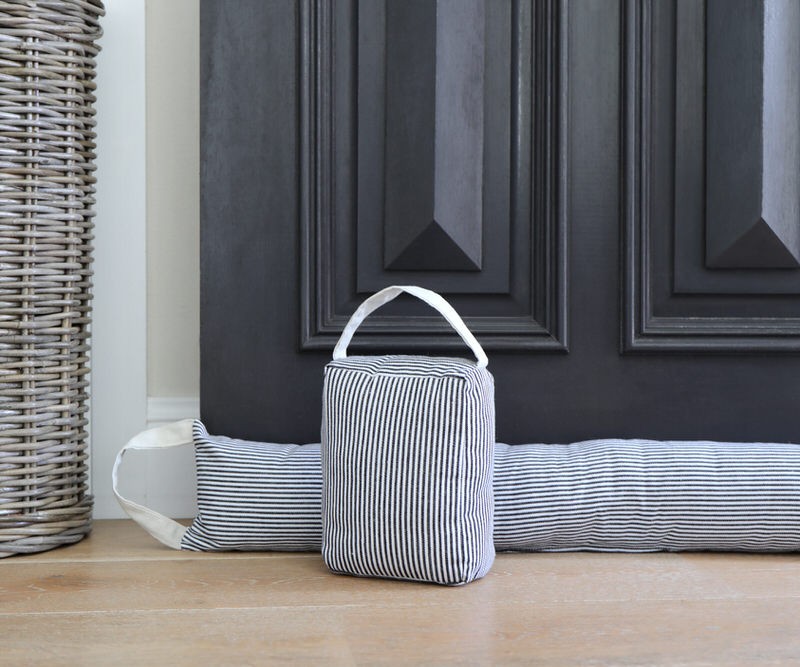 Classic Ticking Stripe Door Stop