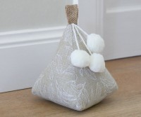 Somersby Beige Pyramid Door Stop