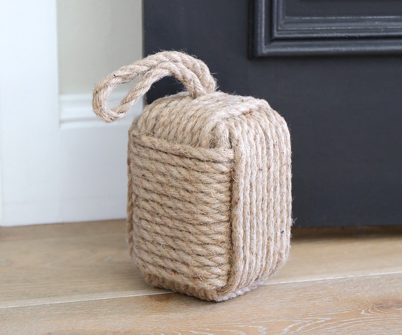 Mainsail Jute Rope Door Stop