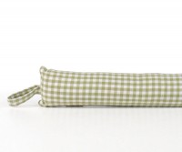 Green Gingham Draftstopper
