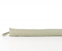 Green Gingham Draftstopper