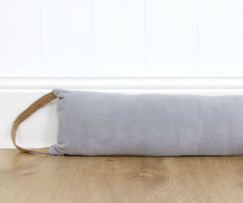 Mariana Grey Velvet Draftstopper