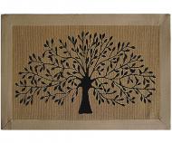 Tree of Life Natural Jute Mat