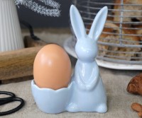 Cottontail Bunny Eggcup - Blue