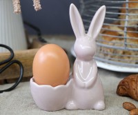 Cottontail Bunny Eggcup - Pink