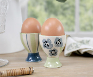 Isobel Blue Floral Egg Cup