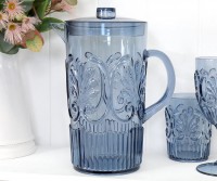 Blue Flemington Outdoor Jug - Acrylic Water Pitcher