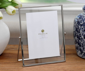 Stella Silver Easel Photo Frame 5x7