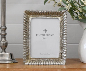 Large Gatsby Fanned Rectangle Fan Photo Frame - 5x7inch