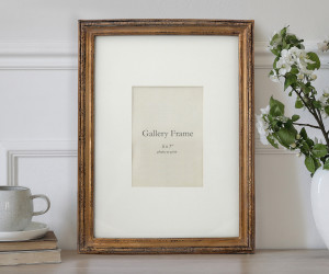 Hanover Antique Gold Gallery Picture Frame - 5x7