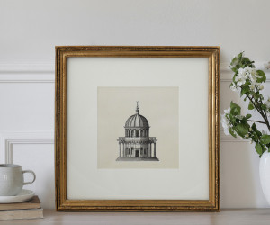 Hanover Antique Gold Gallery Picture Frame - 8x8