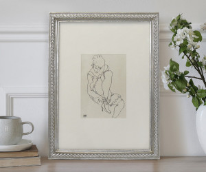 Kesby Silver Braid Gallery Picture Frame - 5x7