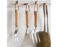 Potter Garden Mini Rake - Stainless Steel