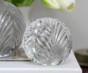 Small Park Lane Wingcut Glass Ball