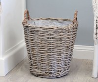 Hudson Grey Willow Planter Basket - Large