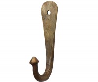Porter Brass Wall Hook Vintage Style