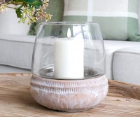 Marrakesh Terracotta Candle Hurricane