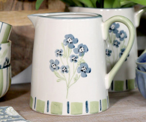 Isobel Blue Floral Jug