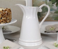 Hartford Fluted White Jug