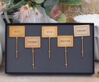 Stratford Copper Cheese Markers