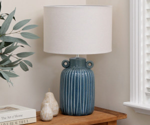 Portsea Blue Table Lamp