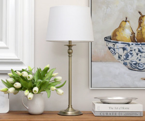 Coraline Antique Gold Table Lamp