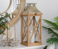 Large Long Jetty Candle Lantern - 61cm