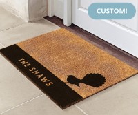 Custom Large Willy Wagtail Doormat - 90x55cm