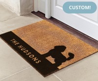 Custom Large Cavoodle Dog Doormat - 90x55cm