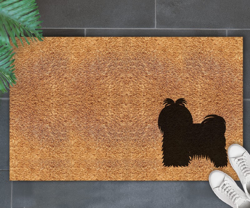 Large Maltese Dog Doormat - 90x55cm