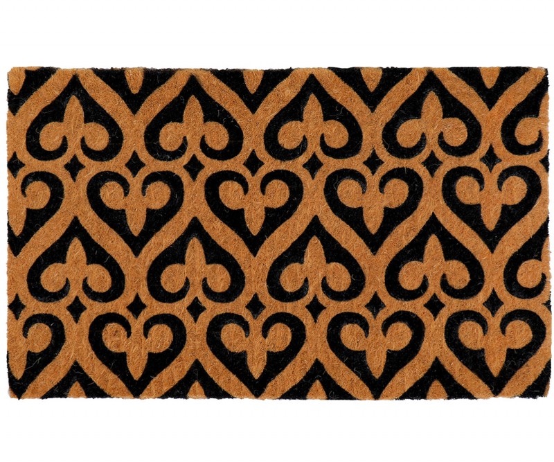 Fleur de Lys Pattern Doormat