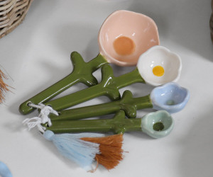 Set 4 Flora Measuring Spoons